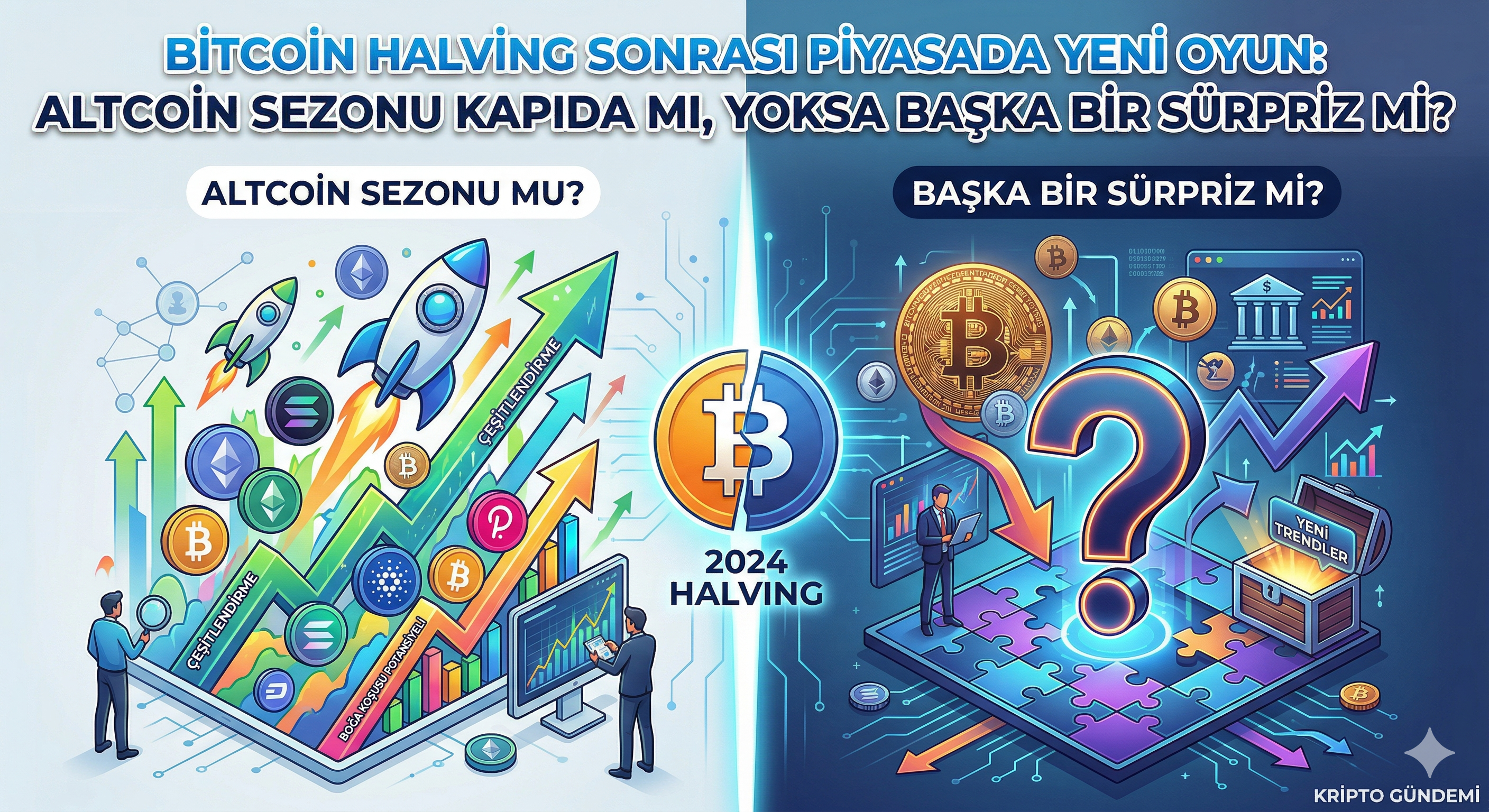 Bitcoin Halving Sonrası Piyasada Yeni Oyun: Altcoin Sezonu Kapıda mı, Yoksa Başka Bir Sürpriz mi?