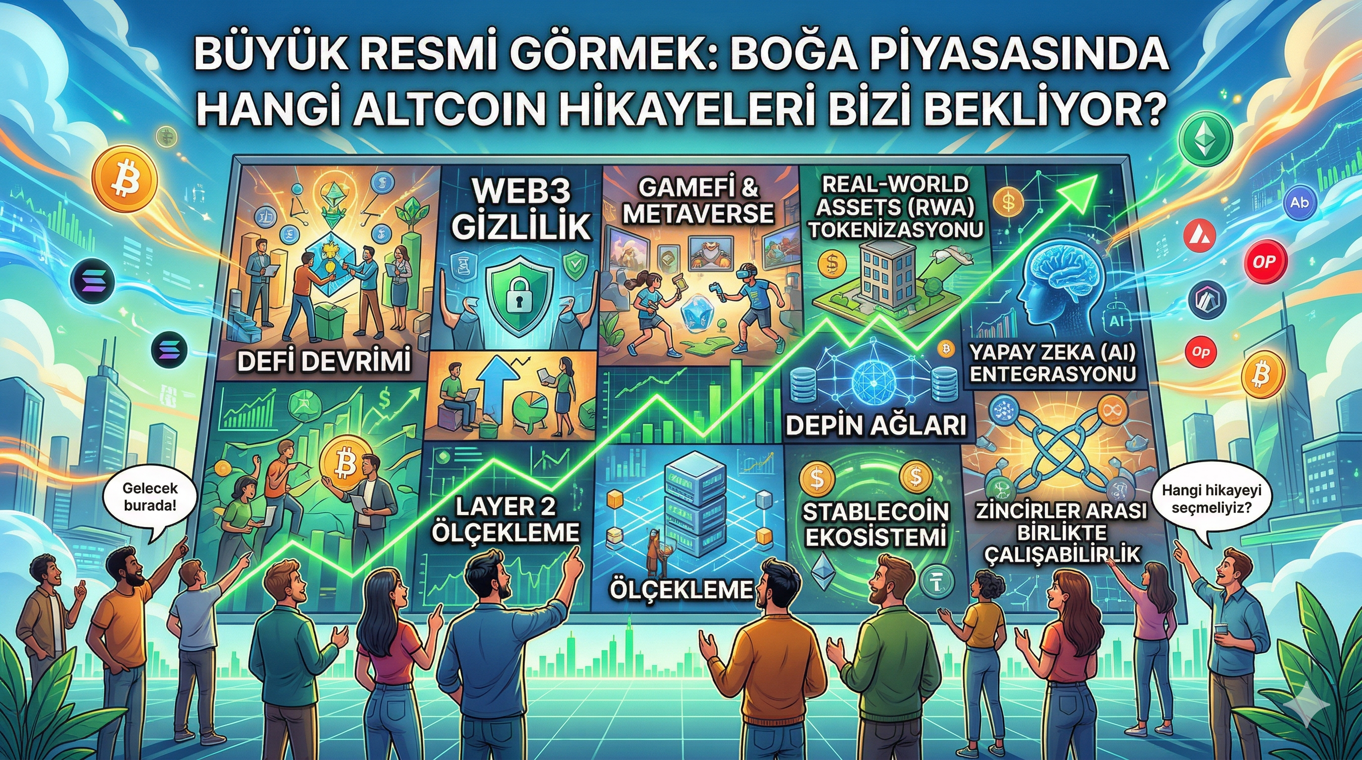 Büyük Resmi Görmek: Boğa Piyasasında Hangi Altcoin Hikayeleri Bizi Bekliyor?