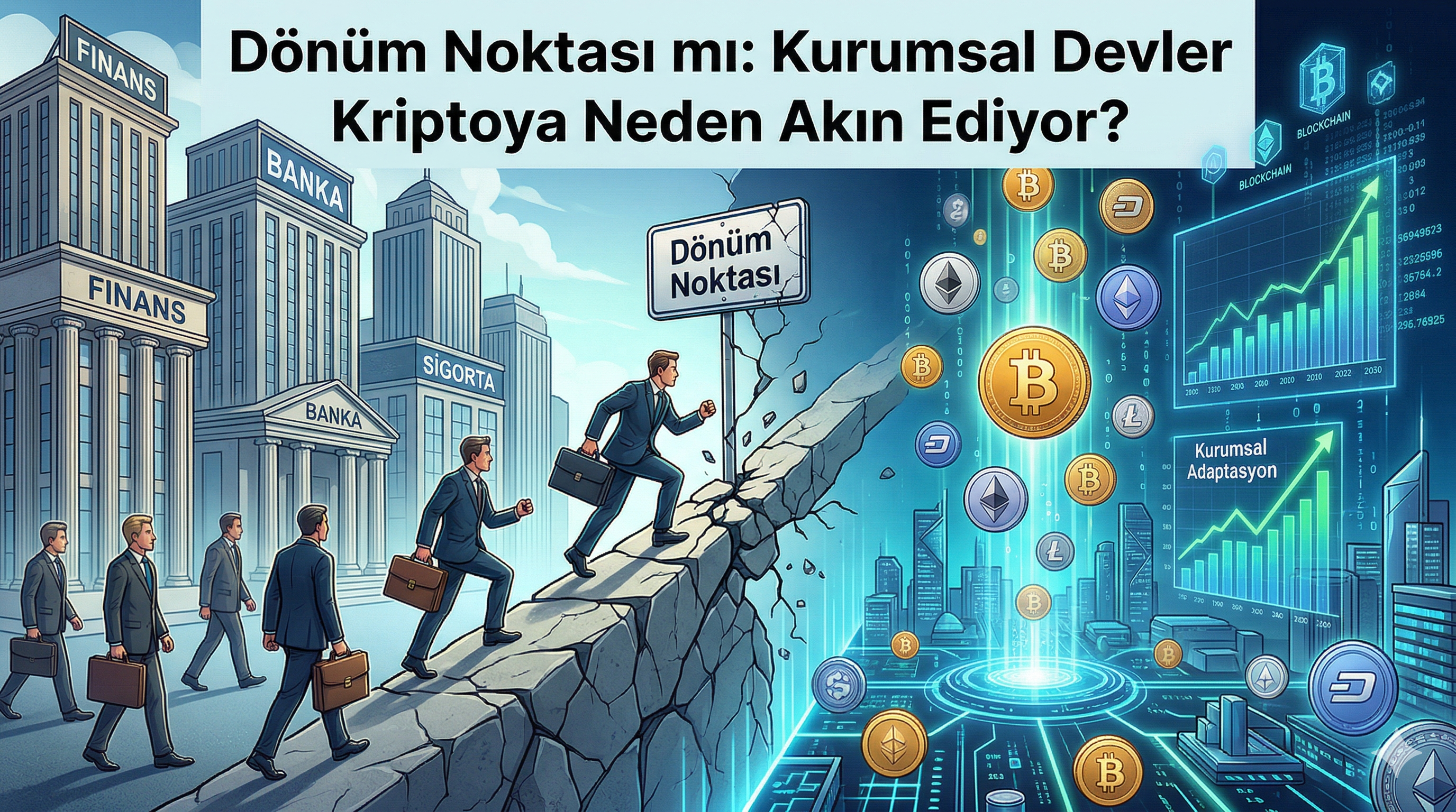 Dönüm Noktası mı: Kurumsal Devler Kriptoya Neden Akın Ediyor?