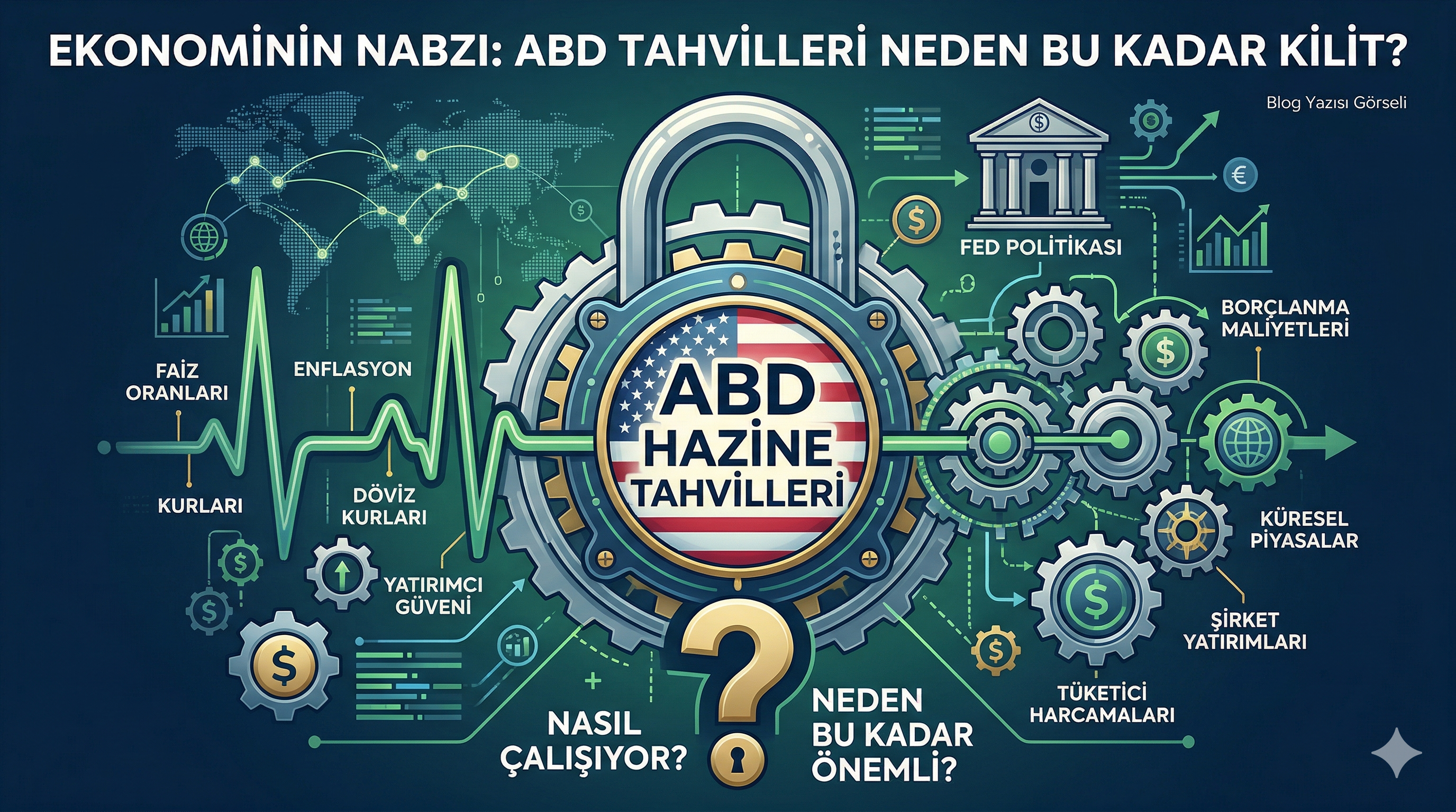 Ekonominin Nabzı: ABD Tahvilleri Neden Bu Kadar Kilit?