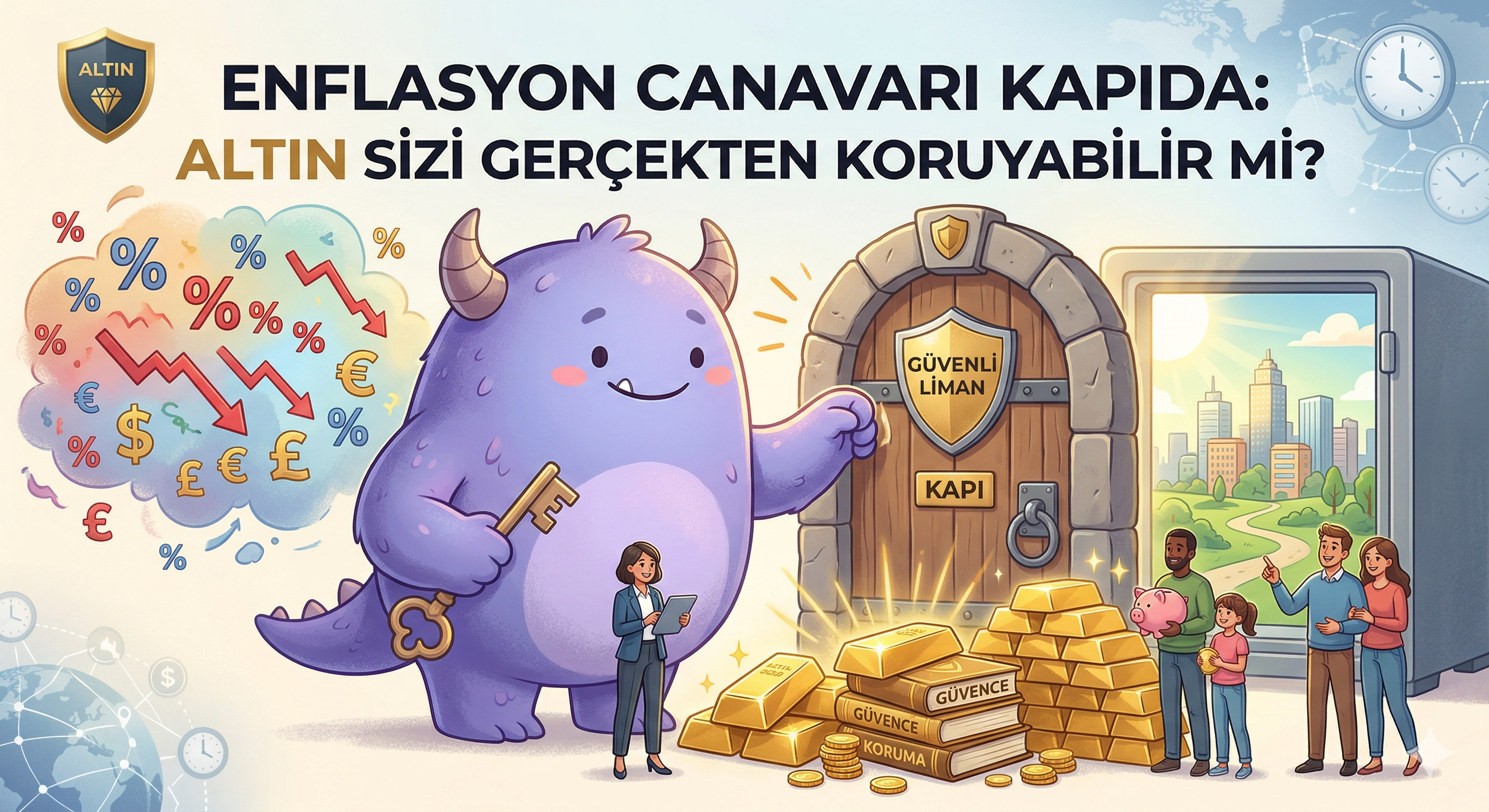 Enflasyon Canavarı Kapıda: Altın Sizi Gerçekten Koruyabilir mi?
