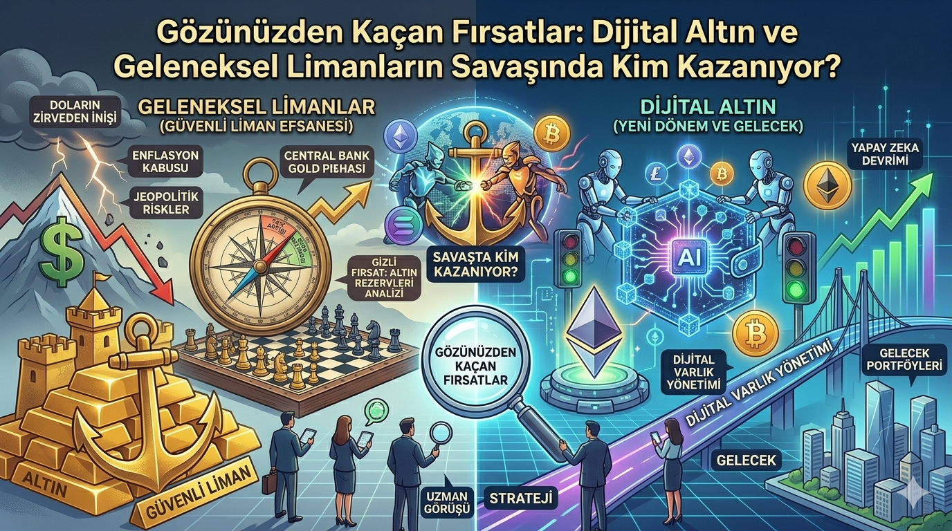 Gözünüzden Kaçan Fırsatlar: Dijital Altın ve Geleneksel Limanların Savaşında Kim Kazanıyor?