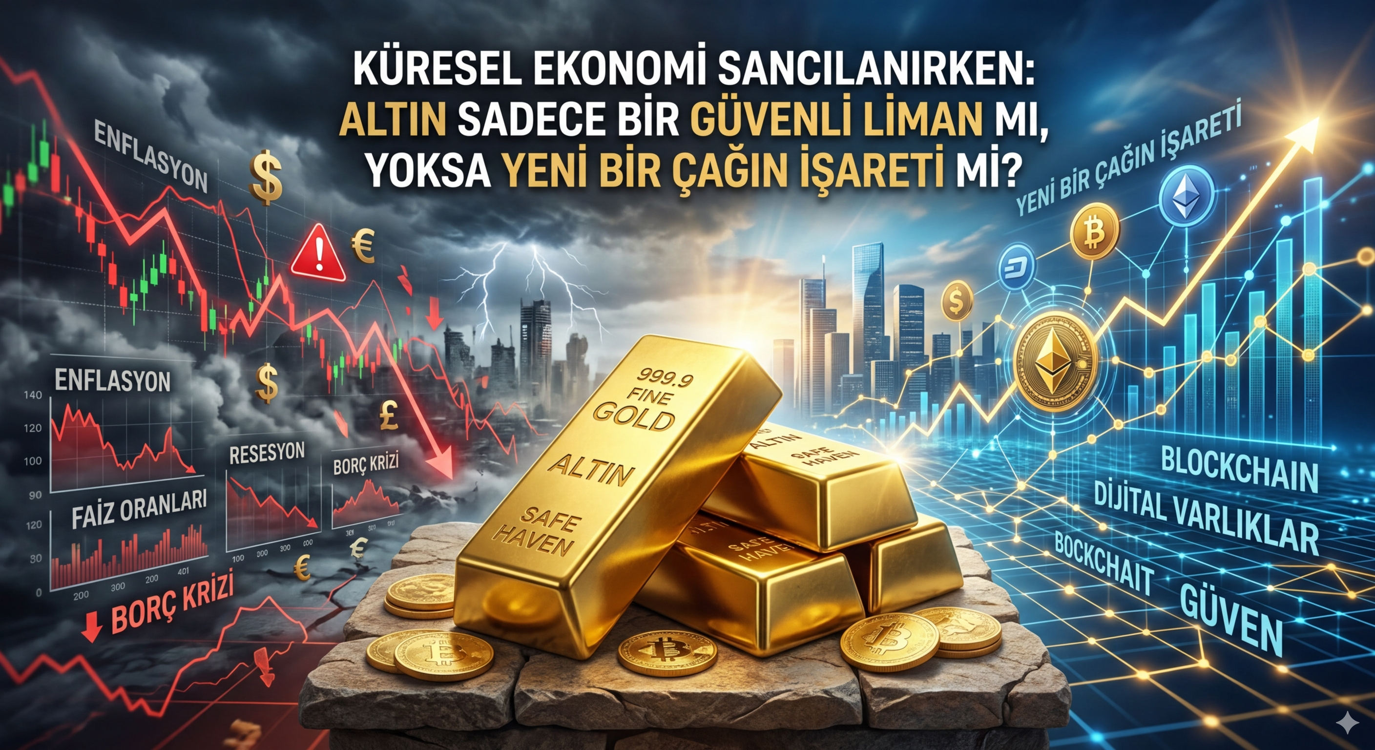 Küresel Ekonomi Sancılanırken: Altın Sadece Bir Güvenli Liman mı, Yoksa Yeni Bir Çağın İşareti mi?