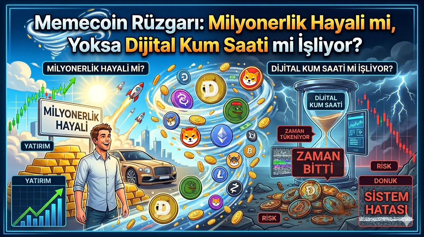 Memecoin Rüzgarı: Milyonerlik Hayali mi, Yoksa Dijital Kum Saati mi İşliyor?