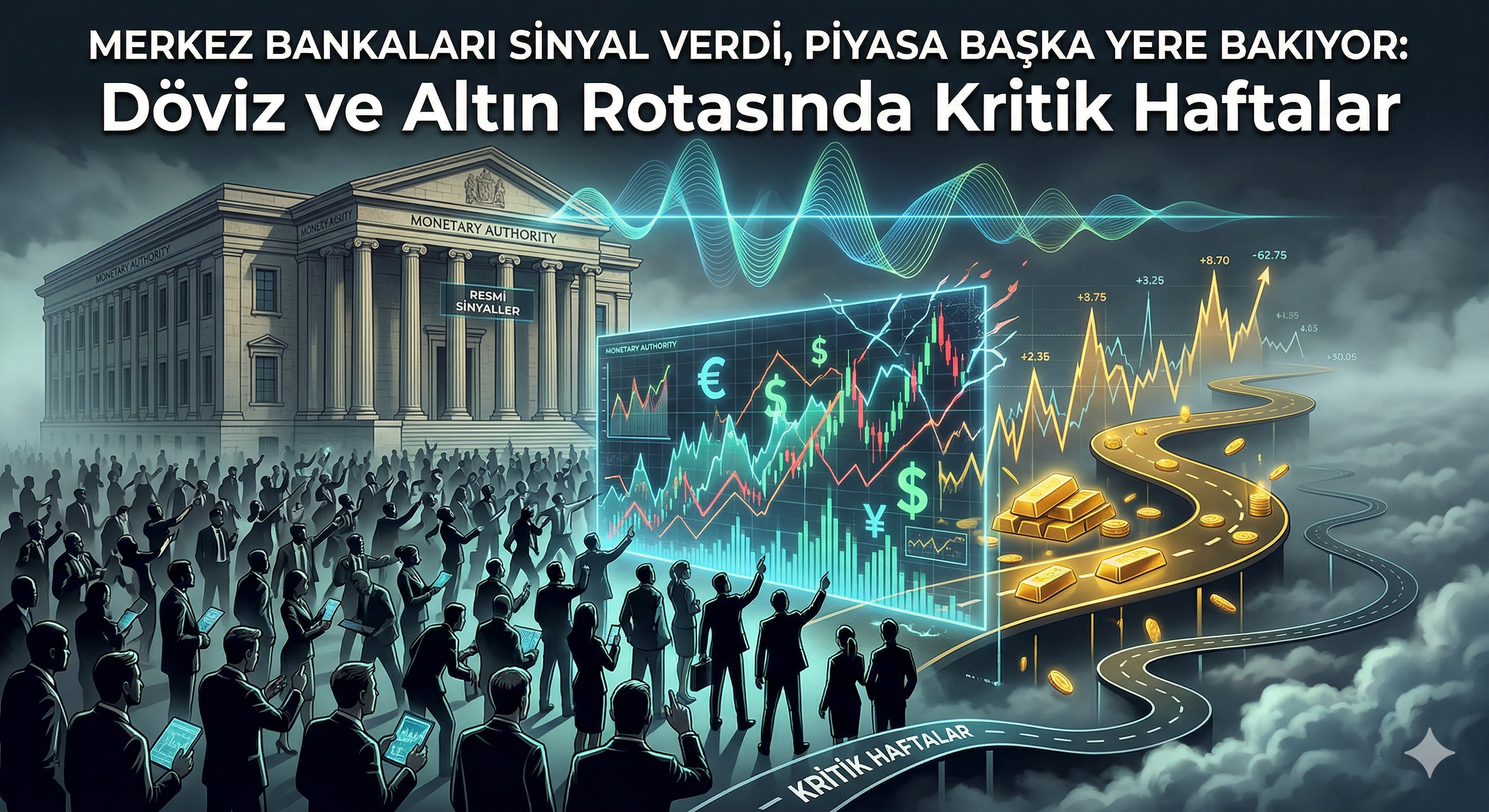 Merkez Bankaları Sinyal Verdi, Piyasa Başka Yere Bakıyor: Döviz ve Altın Rotasında Kritik Haftalar