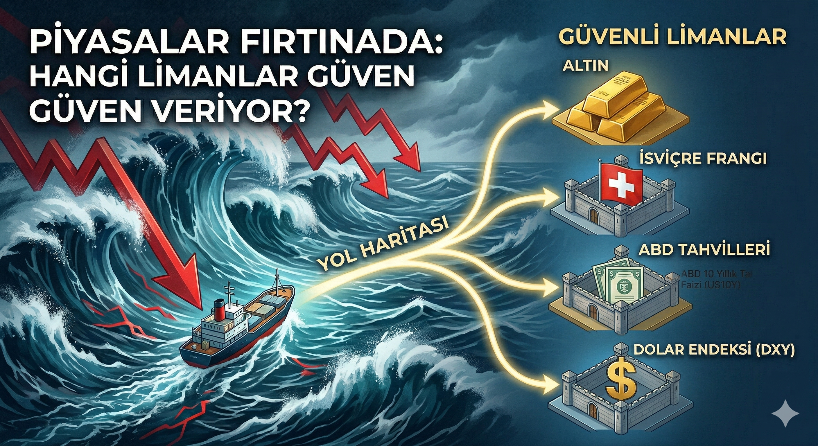 Piyasalar Fırtınada: Hangi Limanlar Güven Veriyor? (Anlık Fiyatlarla Yol Haritası)