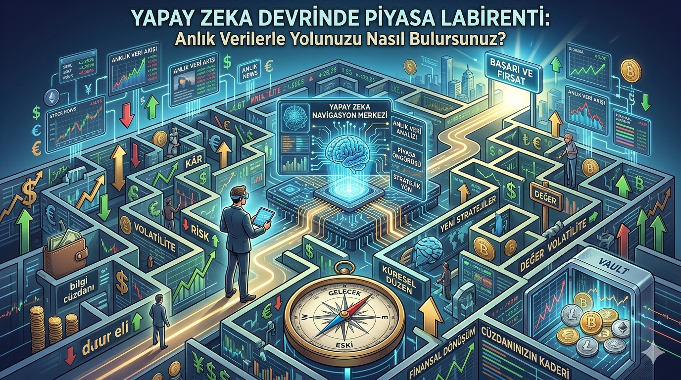 Yapay Zeka Devrinde Piyasa Labirenti: Anlık Verilerle Yolunuzu Nasıl Bulursunuz?